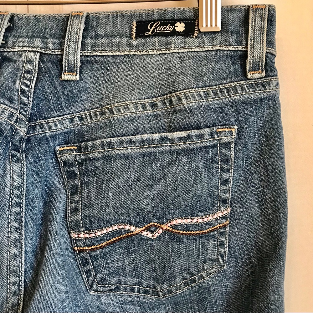 LUCKY BRAND Ryder Crop Jeans - Picture 5 of 8